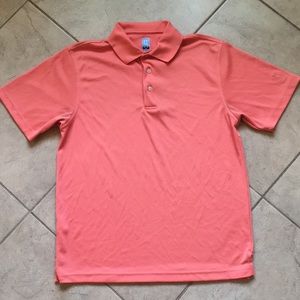Peach PGA tour golf polo